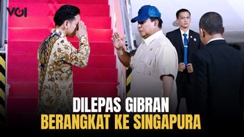 Released By Gibran Rakabuming Raka, President Prabowo Departs For Singapore