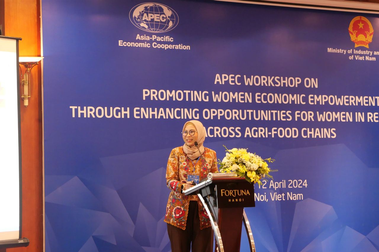 S’exprimant au Forum APEC, ID FOOD présente une initiative stratégique visant à accroître l’accès des agriculteurs et des femmes PME dans le secteur alimentaire