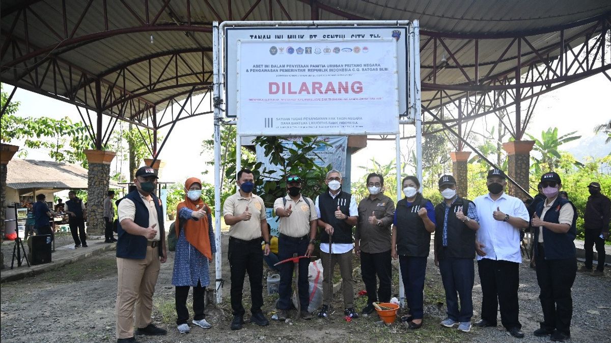 Mangkir 20 Tahun, Satgas Rampas Tanah 340 Hektare Milik Obligor BLBI Agus Anwar di Bojong Koneng