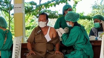 Réalisations En Matière De Vaccination Dans La Régence De Kupang Baru 43,75 Pour Cent