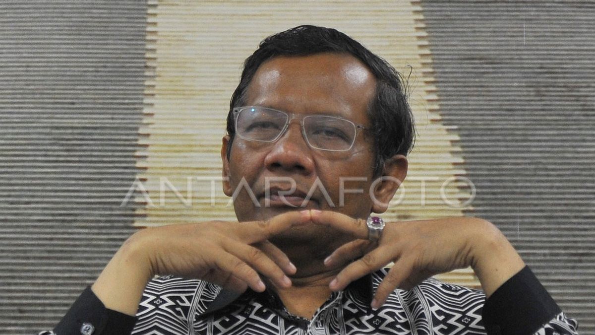 Memories Mahfud MD Failed To Become Jokowi's Vice Presidential Candidate
