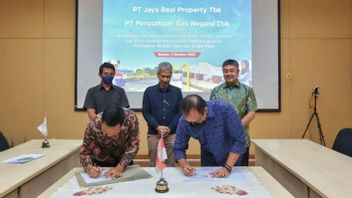 Fulfill Earth's Gas Needs In Bintaro, PGN Teken MoU With Jaya Real Property