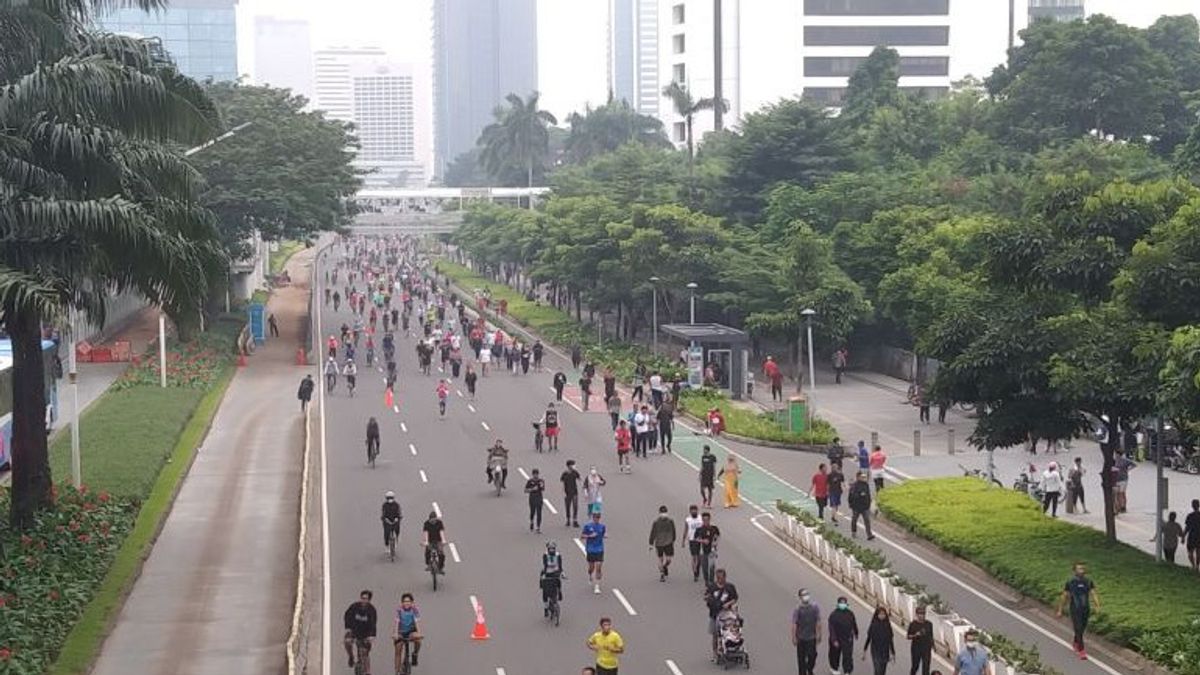 DKI Provincial Government Use Drones To Disguise Waste During Car Free Day