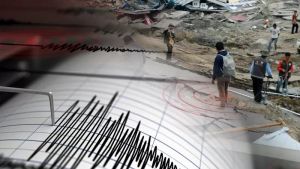 パプア山脈でのM 5.8地震は、地域の断層活動による