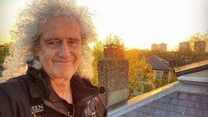 Kondisi Brian May Berangsur Pulih Sejak Kena Serangan Jantung