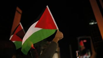 Bela Palestina, Warga Brussel Berunjuk Rasa di Depan Kedutaan Israel