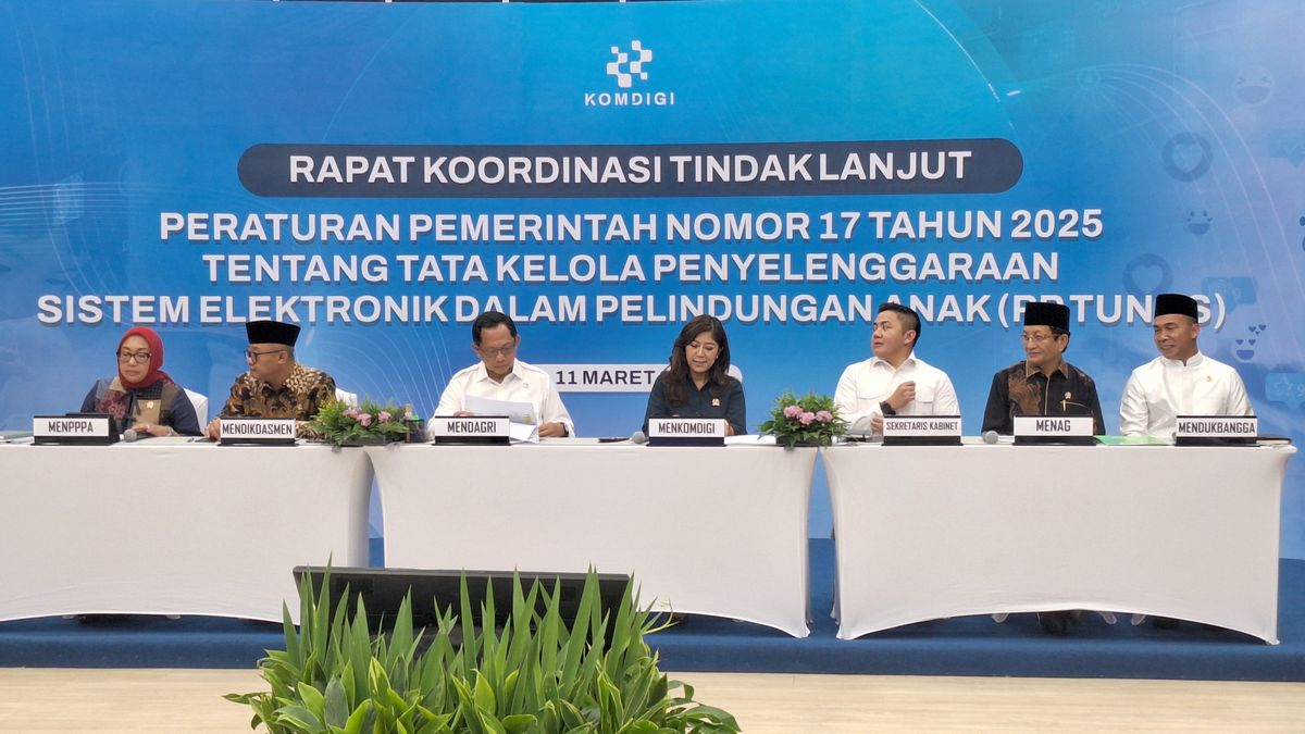Komdigi Holds a Meeting to Accelerate the Implementation of PP Tunas, Digital Platform Must Be Ready