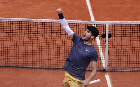 Generasi Baru Tenis Dunia, Alcaraz dan Sinner Bersiap Bertarung di Semifinal French Open