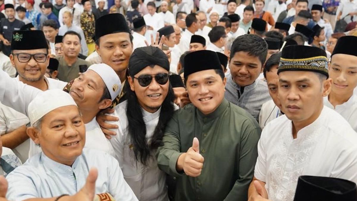 Erick Thohir dan Gus Miftah Berdoa Bersama Harapkan Persatuan Bangsa