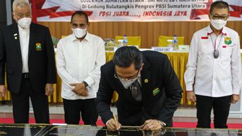 Inaugurating The National Training Center For The Western Region, Head Of PBSI: This Is An Idea That Has Been Around For 12 Years, But Has Been Constrained Many Times