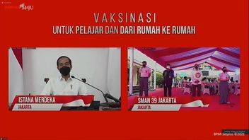 Lorsque Les Lycéens Demandent Quelle Est L’influence Du PPKM, Le Président Jokowi A Répondu à Ceci