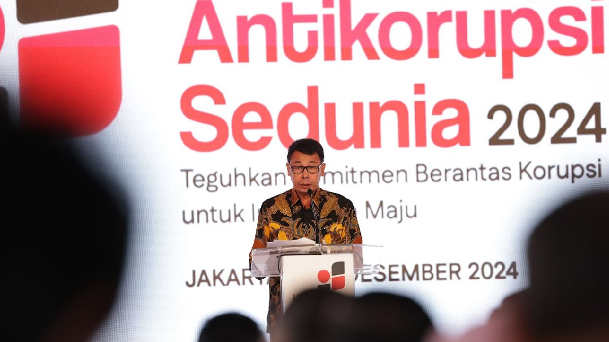 Ketua KPK Nawawi Pomolango Sindir Pejabat Soal Laporan Kekayaan Saat Buka Hakordia 2024