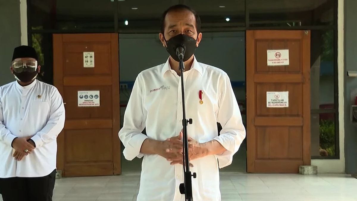 99 Pour Cent Du Dortoir Pondok Gede Hajj Prêt à Devenir Un Hôpital D’urgence, Jokowi: Samedi Matin Peut être Utilisé