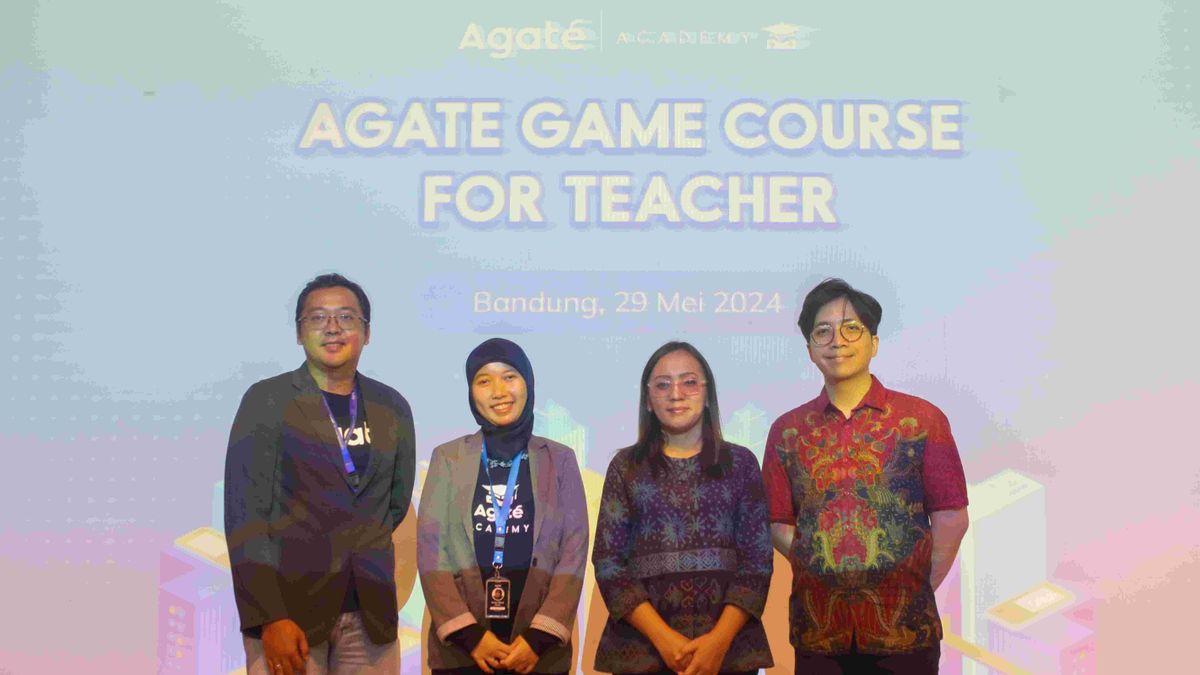 دعما لتطوير صناعة الألعاب في إندونيسيا ، أطلقت Agate دورة أجات للألعاب للمعلمين