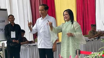 Jokowi dan Iriana Gunakan Hak Pilihnya, Ajak Rakyat Bergembira di Pesta Demokrasi