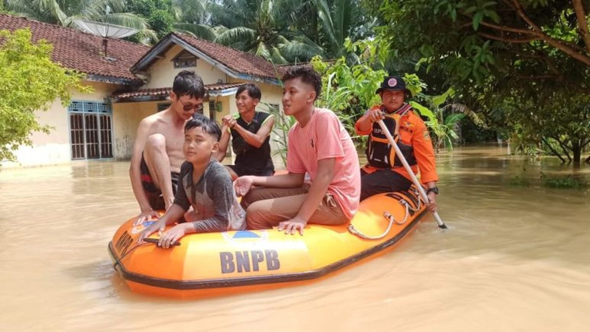 Ribuan Warga Terdampak Banjir di Tanggamus Lampung