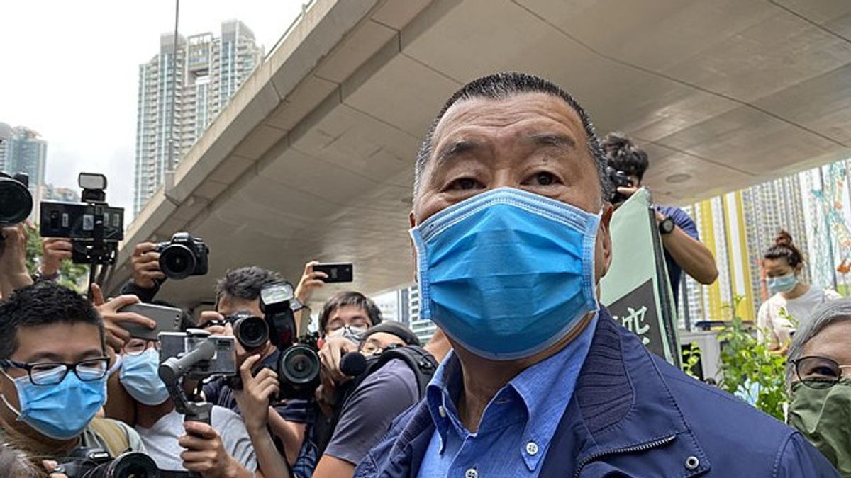 香港の複合企業ジミー・ライ、事件で懲役12ヶ月の判決