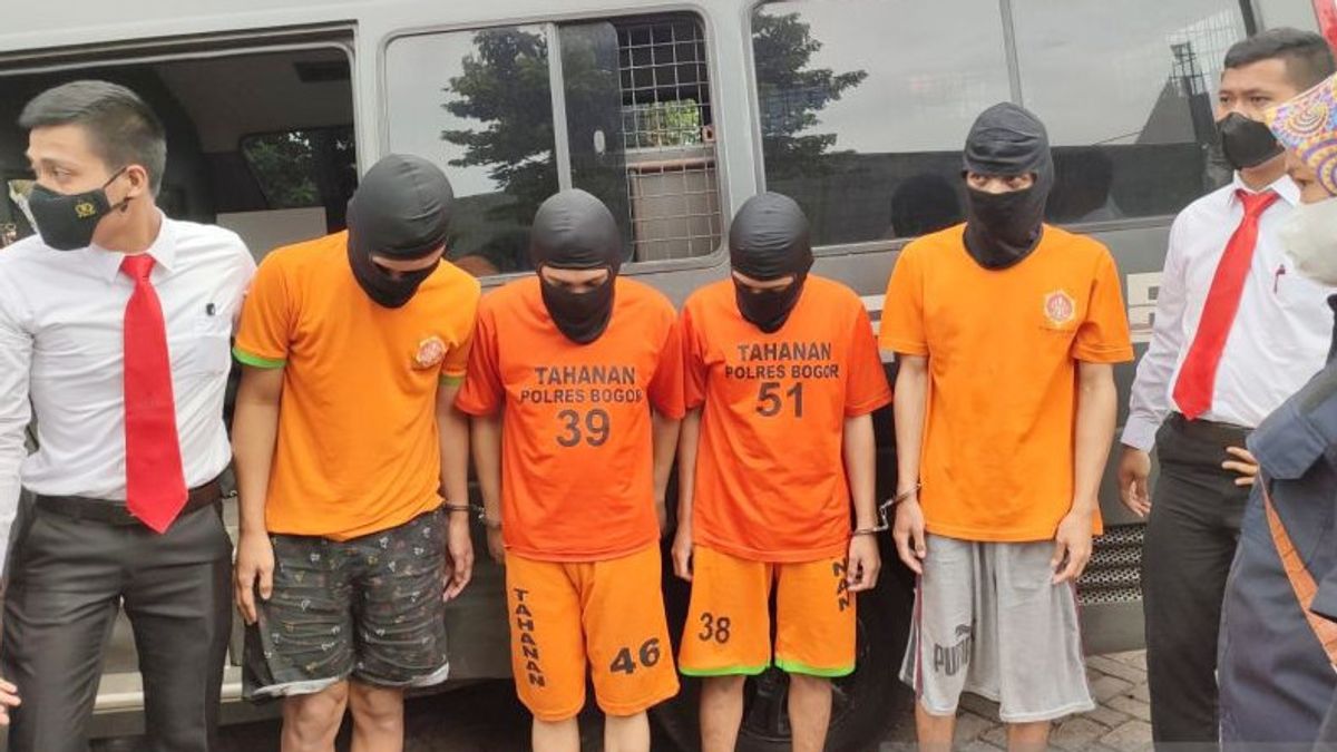 警方逮捕了五名在Cibinong杀害咖啡馆访客的歹徒