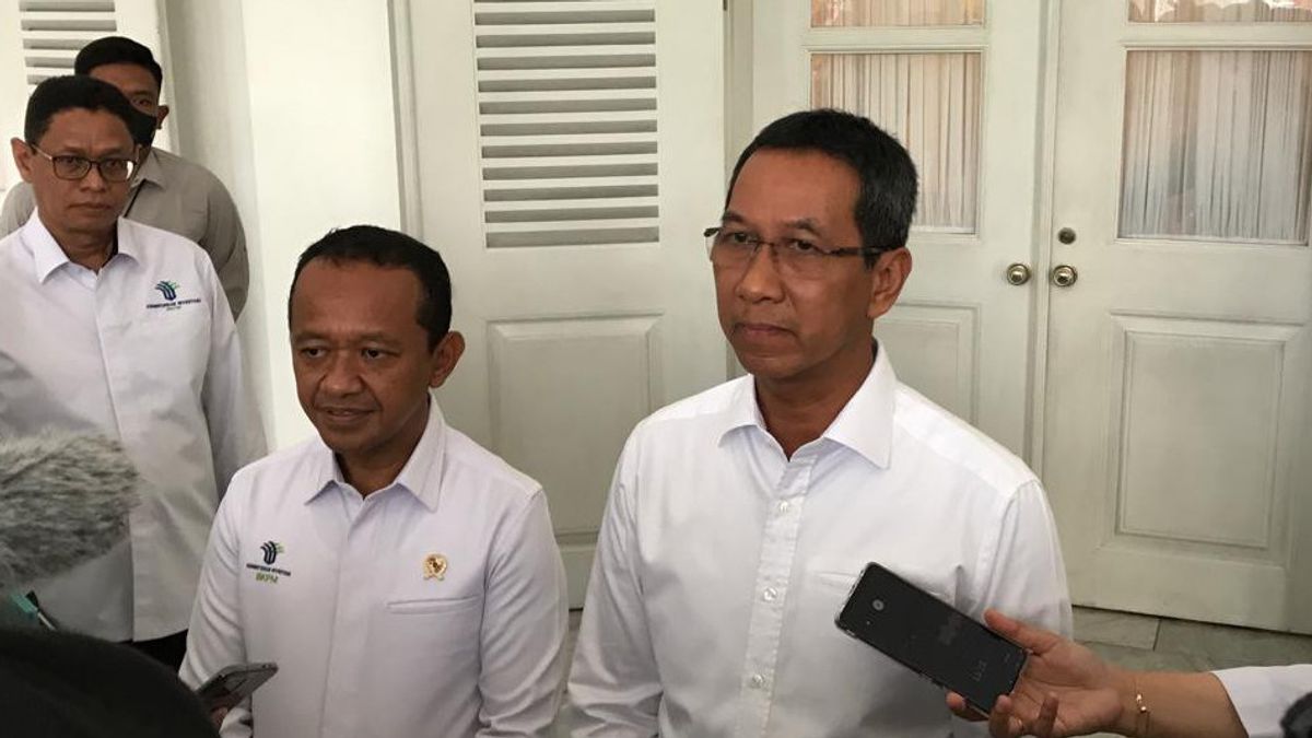 Temui Pj Gubernur DKI, Menteri Bahlil Bakal Bentuk Tim Kecil untuk Percepat Investasi di Jakarta