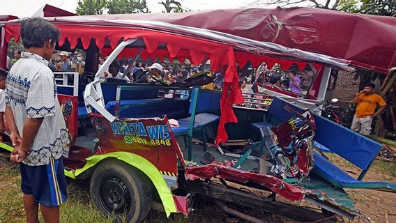 Ministry Of Transportation Closes Illegal Crossing Location Of Odong-odong Hit By Train In Serang