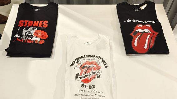 The Rolling Stones dan Sex Pistols Hadir di Indonesia lewat Koleksi Kaus Resmi
