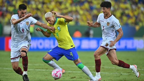 Brazil Failed To Win, Venezuela Selamat Ahead Of The End Of The Match