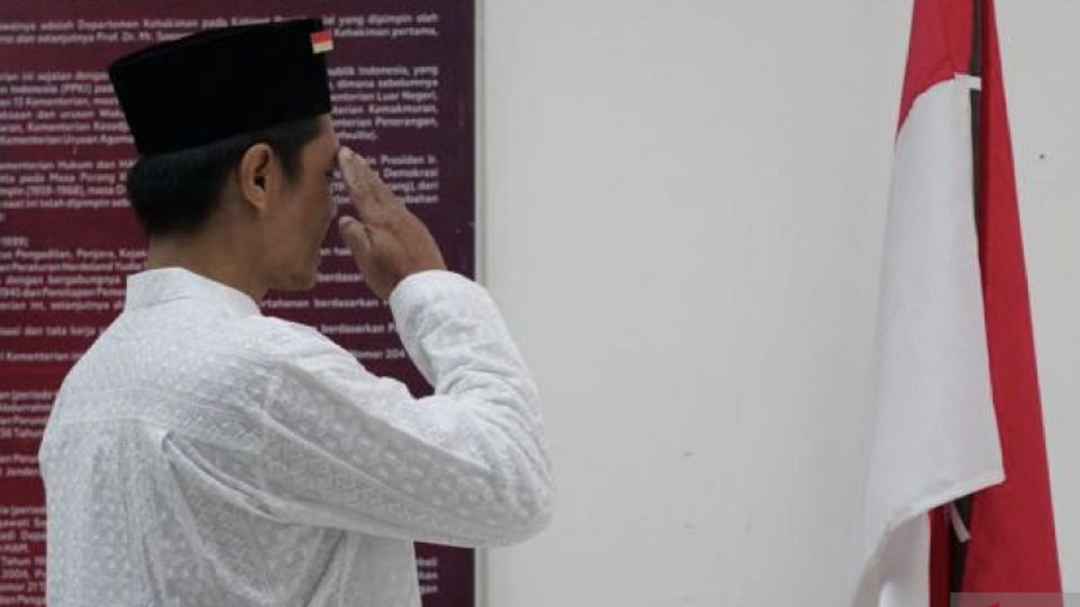 4 チラキャップ刑務所のナピテルとヌサカンバンガン インドネシア共和国への忠誠の誓い