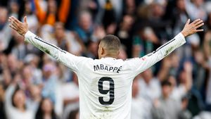 Brace Kylian Mbappe Jadikan Real Madrid Pangkas Jarak Poin dengan Barcelona