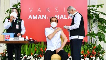 Après Avoir été Injecté Avec Covid-19 Vaccin, Jokowi: Merci BPOM Et MUI