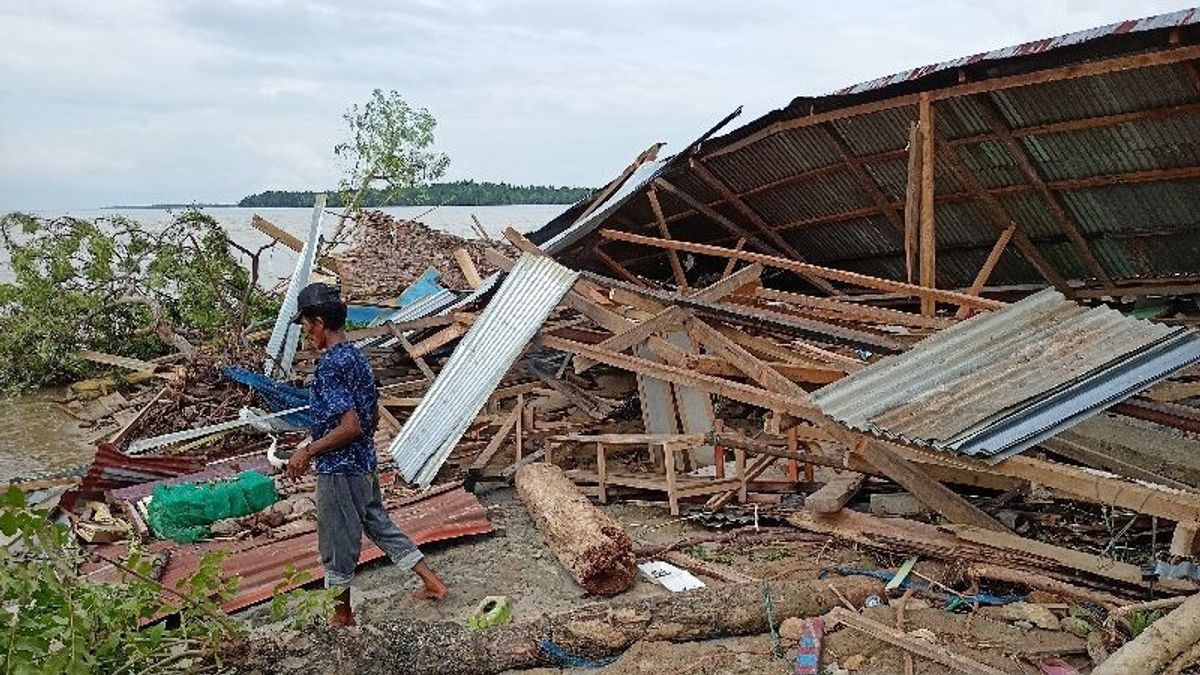 フンタップ洪水被害者パリギ・ムートン:BPBDが1メートルあたり7,500ルピアの土地取得を提案、所有者は5万ルピアを要求