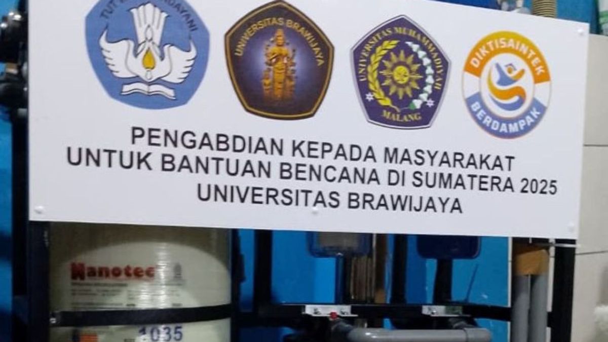 Universitas Brawijaya Sends Portable Water Cleaning Equipment To Help West Sumatra Disaster Victims