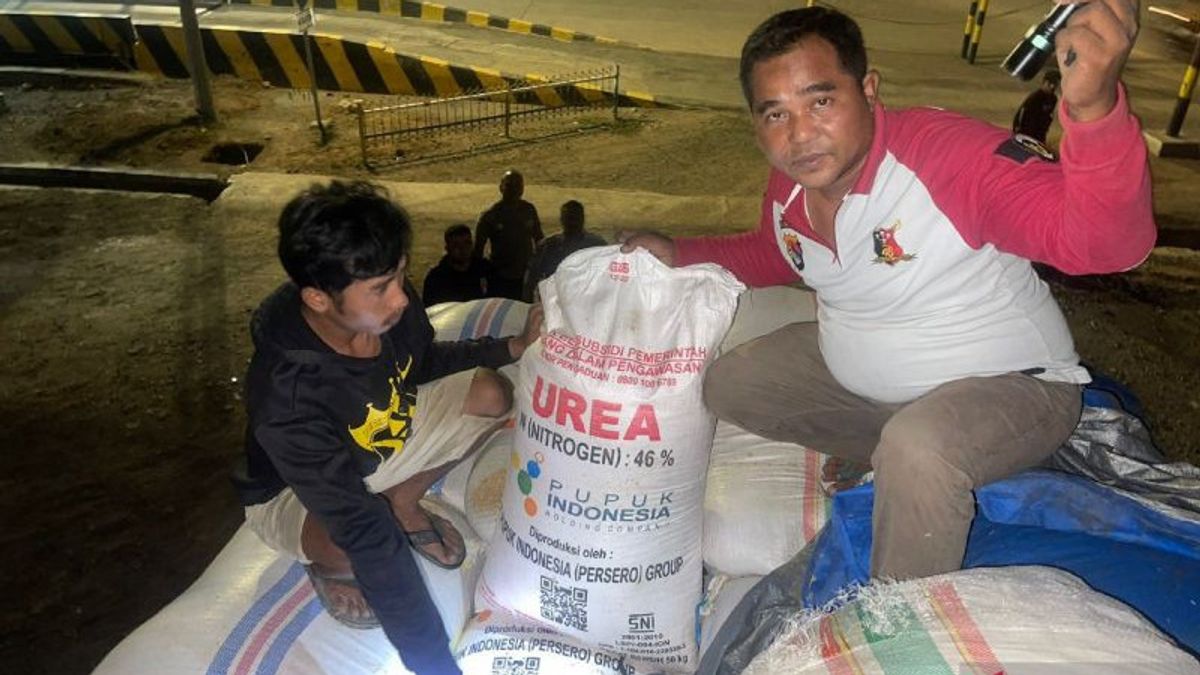 NTB的12吨补贴肥料走私被揭露,肇事者使用克拉布警察的水稻塞克姆