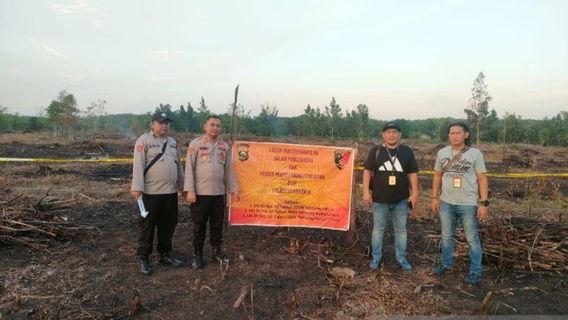 3 Suspects Who Burn Mineral Land In Muara Enim, South Sumatra Threatened With 10 Years In Prison Fines Of IDR 10 Billion