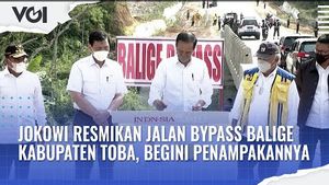 VIDEO: Jokowi Resmikan Jalan Bypass Balige Kabupaten Toba, Begini Penampakannya