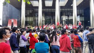 Gedung KPK Digeruduk Massa, Didesak Usut Dugaan Korupsi di Lampung Tengah