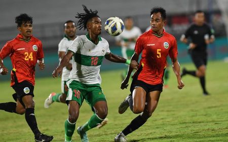 Laga Kedua Indonesia vs Timor Leste, Tim Merah Putih Menang Telak 3-0