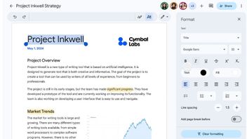 جاكرتا - أطلقت Google شريطا جديدا ل Google Doc و Slide و Spreadsheet على أجهزة Android الأجهزة اللوحية