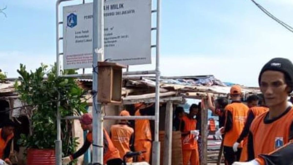6 MSME Illegal Buildings On Harapan Island, Jakarta Demolished, Moved To The Pujasera Area