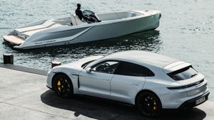 Ketika Porsche Macan Bertransformasi Jadi Speed Boat Listrik Mewah