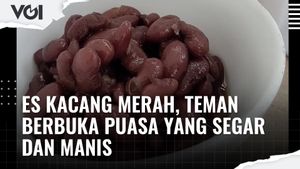 VIDEO: Es Kacang Merah, Teman Berbuka Puasa yang Segar dan Manis