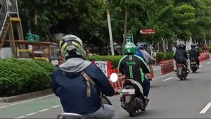 Jambret In Kemayoran Riding Satria FU, Victims And Drivers Of Ojol Difficulty Chasing