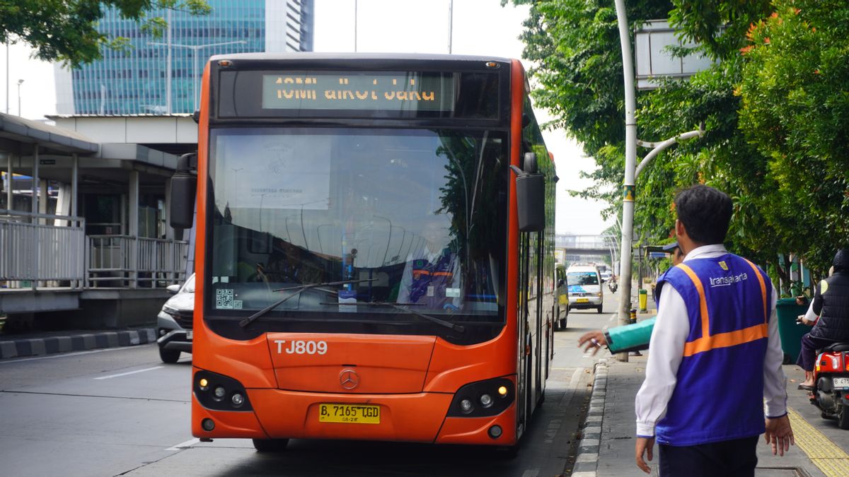Against Angkot Driver, Transjakarta Operations Pulo Gadung-Mayor Route In Jakut City Temporarily Stopped