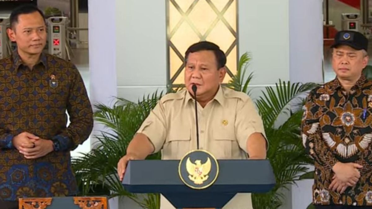 Prabowo Is Ready For Full Responsibility For Thefewsh Project