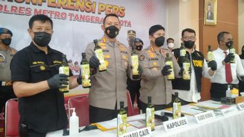 Ungkap Peredaran 4 Liter Sabu Cair dari Meksiko, Polisi: Peredaran Sabu Cair Masih Langka