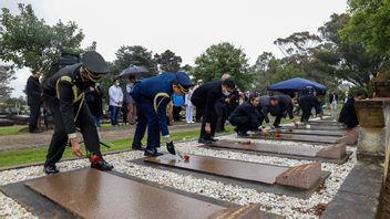 إحياء ذكرى يوم الأبطال، المجتمع الإندونيسي والشتات يزور قبر المقاتلين الإندونيسيين من أجل الاستقلال في أستراليا