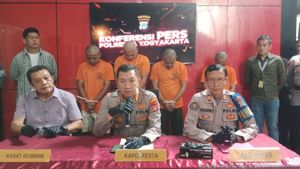 4 Pencuri Motor Beroperasi di Yogyakarta dan Sleman Ditangkap, Masing-masing Punya Peran