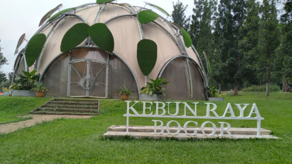 The Glow Tourism Of The Bogor Botanical Gardens Is Closed From Visitors