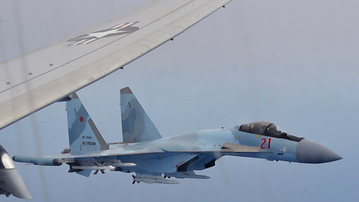 美国飞机在地中海被俄罗斯战斗机"捡起"，五角大楼与莫斯科联系