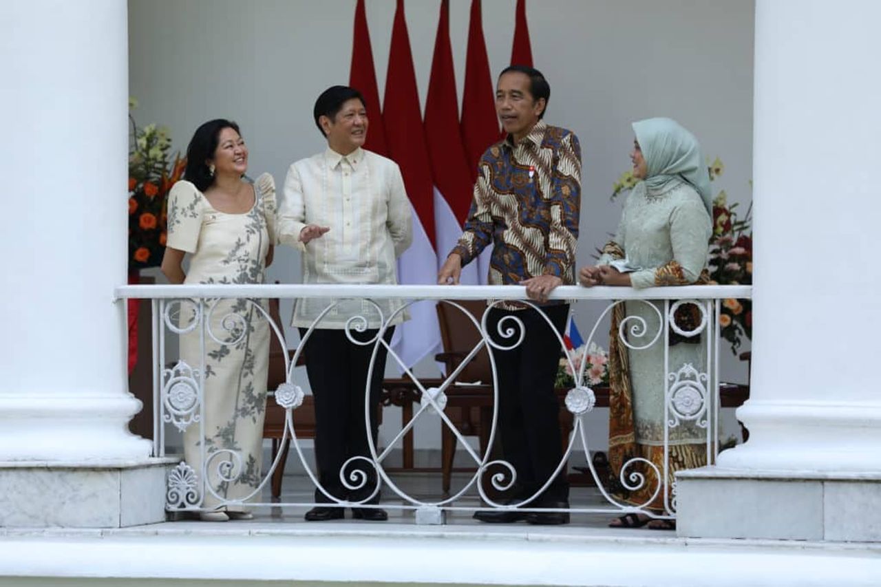 フィリピン大統領フェルディナンド マルコス ジュニアのインドネシア訪問への対応