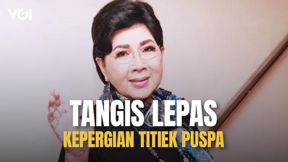 Isak Tangis Mewarnai Pemakaman Titiek Puspa